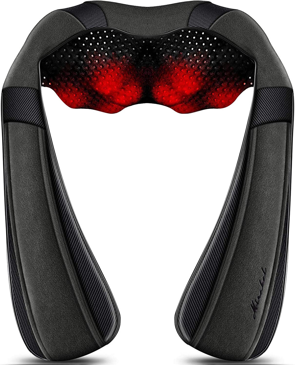 Shiatsu Neck and Shoulder Back Massager with Heat – Electric Deep Tissue Kneading Massage Pillow for Pain Relief and Relaxation – Perfect Gifts for Mother’S Day, Father’S Day, Birthdays, and Christmas