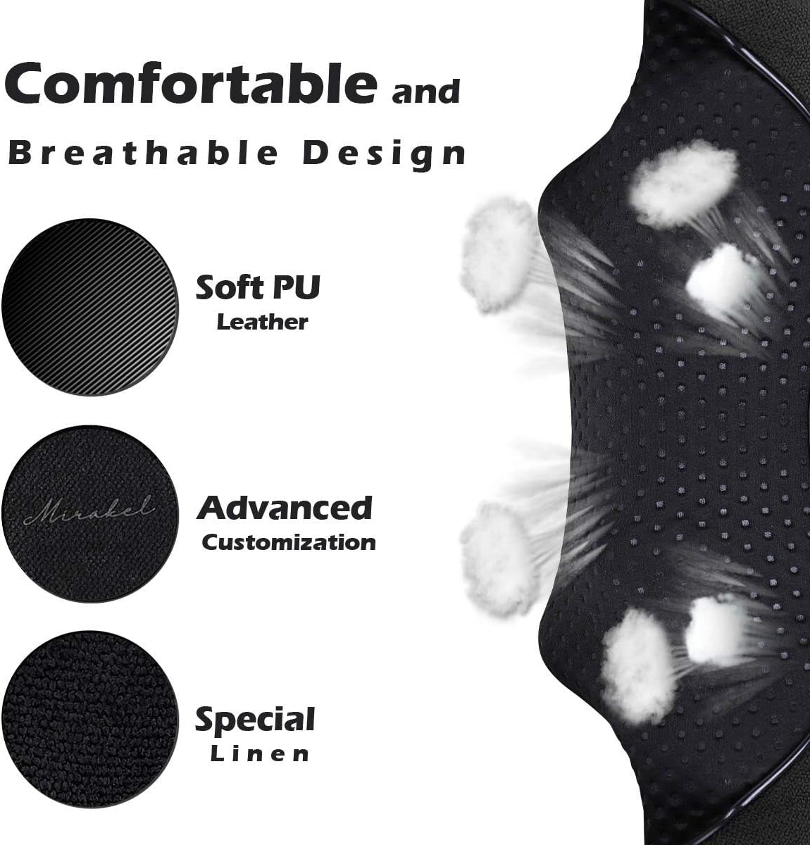 Shiatsu Neck and Shoulder Back Massager with Heat – Electric Deep Tissue Kneading Massage Pillow for Pain Relief and Relaxation – Perfect Gifts for Mother’S Day, Father’S Day, Birthdays, and Christmas